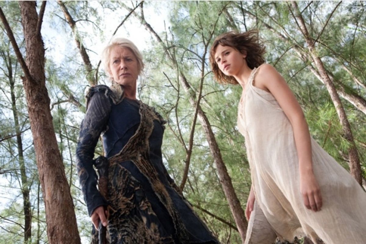 Helen Mirren and Felicity Jones at 